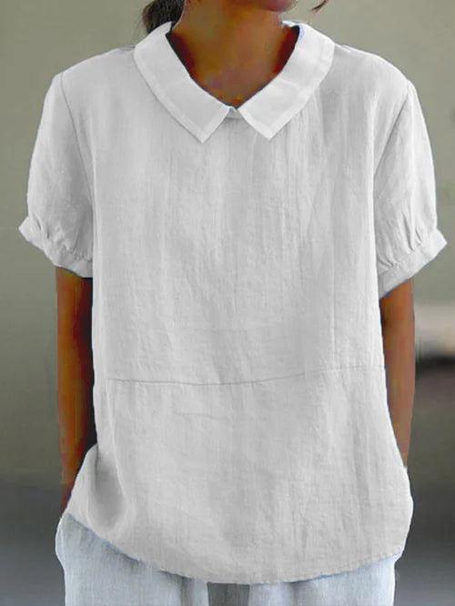Ella Women's Blouse | Classic Collar, Versatile Style 5