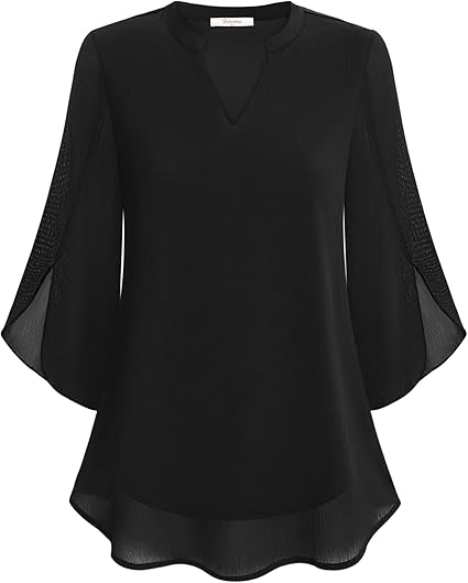 Ella Women's Blouse | Relaxed Fit, Versatile Style for Summer Tops 1