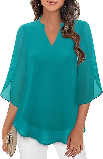 Ella Women's Blouse | Relaxed Fit, Versatile Style for Summer Tops 2