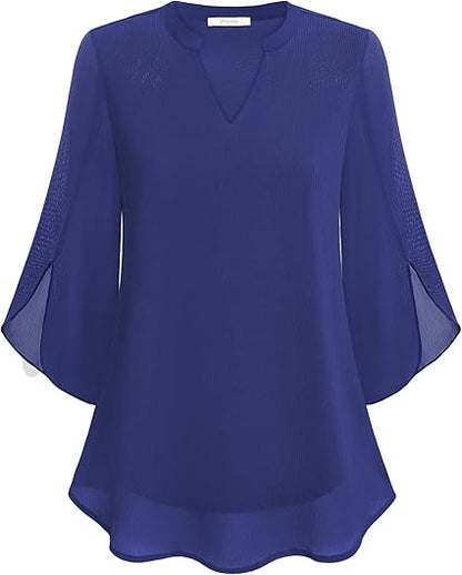 Ella Women's Blouse | Relaxed Fit, Versatile Style for Summer Tops 7