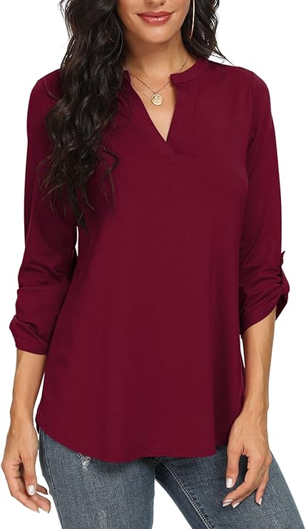 Ella Women's Blouse | Relaxed Fit, Versatile Style for Summer Tops 8