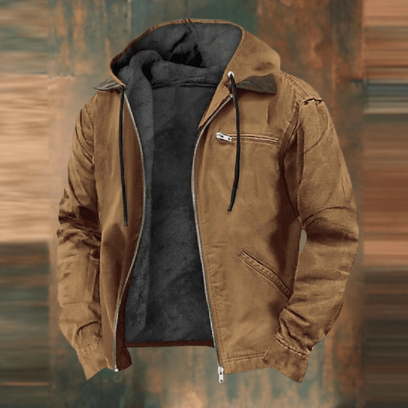 Elliot Men's Casual Jacket | Cozy Hooded Design 0