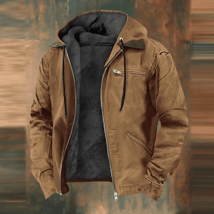 Elliot Men's Casual Jacket | Cozy Hooded Design 0