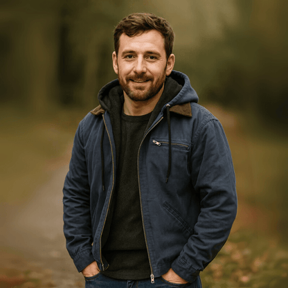 Elliot Men's Casual Jacket | Cozy Hooded Design 3
