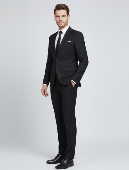 Elliott Men's Suit | Tailored Two Piece Set for Spring, Comfortable Fit 3