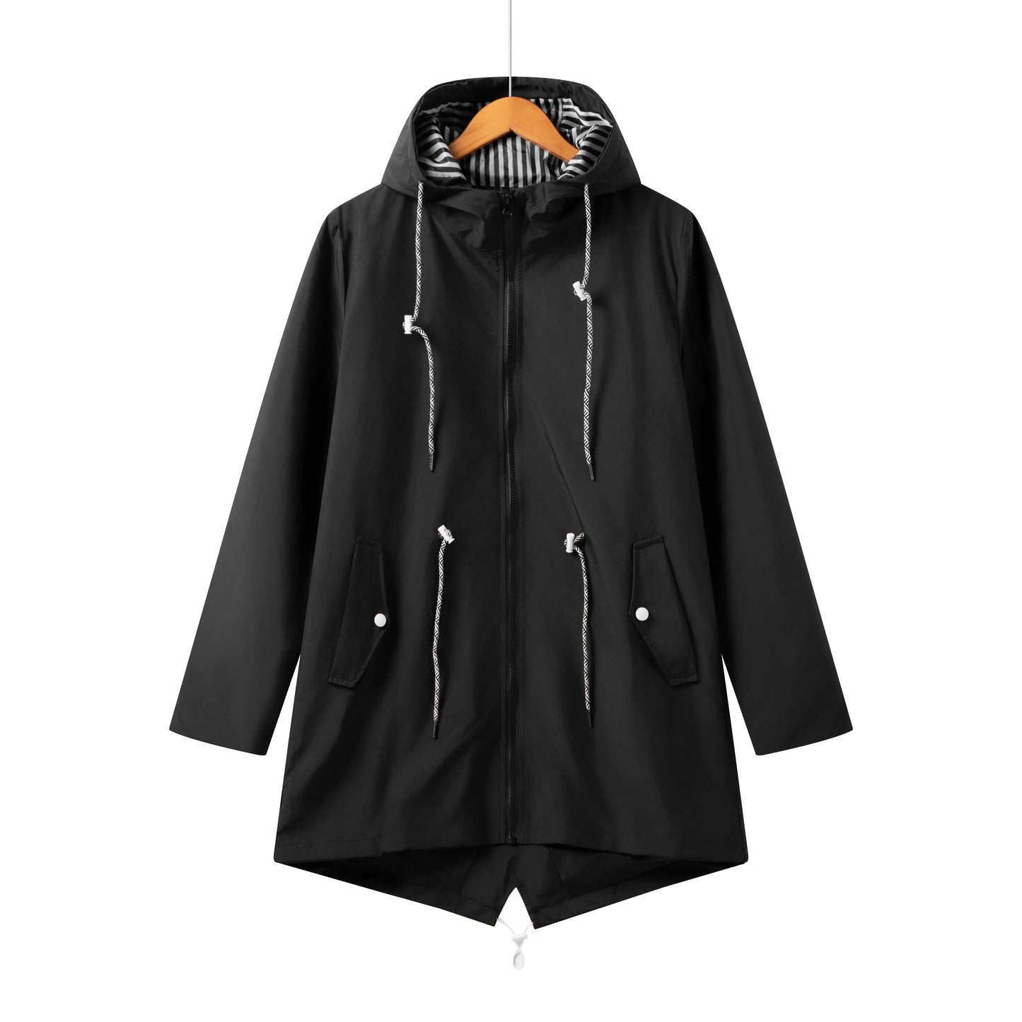Eloise Women's Casual Jacket | Cozy Hooded Design 1