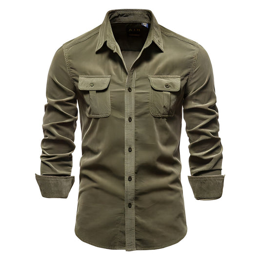 Evan Men's Cargo Shirt | Comfortable Fit, Rugged Design 0