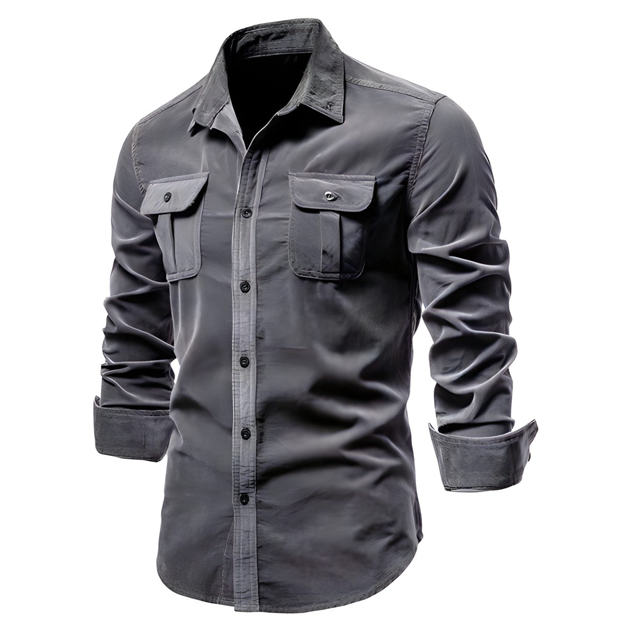 Evan Men's Cargo Shirt | Comfortable Fit, Rugged Design 3
