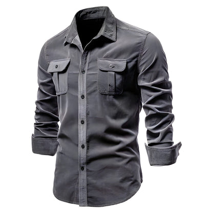Evan Men's Cargo Shirt | Comfortable Fit, Rugged Design 3