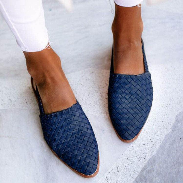 Evelyn Women's Ballet Flats | Elegant Closed Toe Design 3