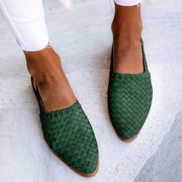 Evelyn Women's Ballet Flats | Elegant Closed Toe Design 4