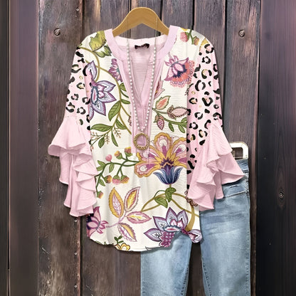 Evelyn Women's Blouse | Premium Breathable Fabric for Summer Elegance 0