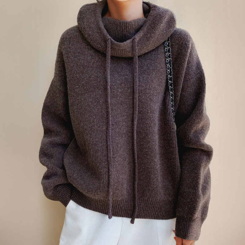 Evelyn Women's Hoodie | Relaxed Fit, Cozy Cowl Neck Sweatshirt 2