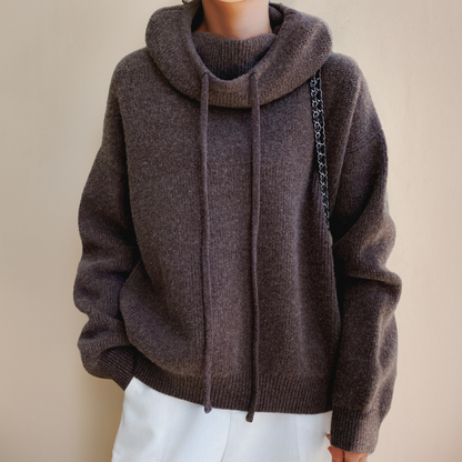 Evelyn Women's Hoodie | Relaxed Fit, Cozy Cowl Neck Sweatshirt 2