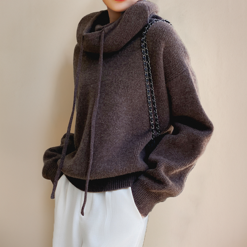 Evelyn Women's Hoodie | Relaxed Fit, Cozy Cowl Neck Sweatshirt 3