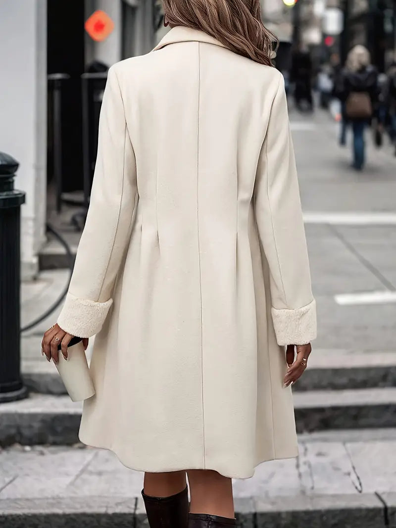 Evelyn Women's Long Coat | Tailored Fit, Elegant Design 1