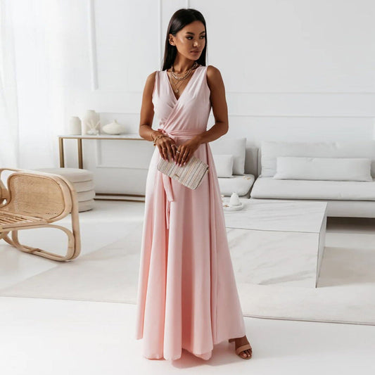 Evelyn Women's Maxi Dress | Flattering Wrap Design 0