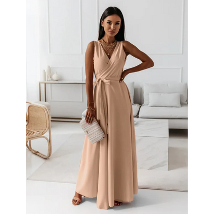 Evelyn Women's Maxi Dress | Flattering Wrap Design 4