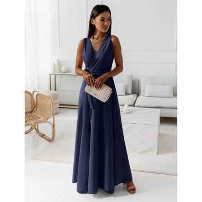 Evelyn Women's Maxi Dress | Flattering Wrap Design 5