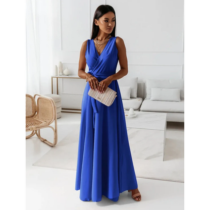Evelyn Women's Maxi Dress | Flattering Wrap Design 6