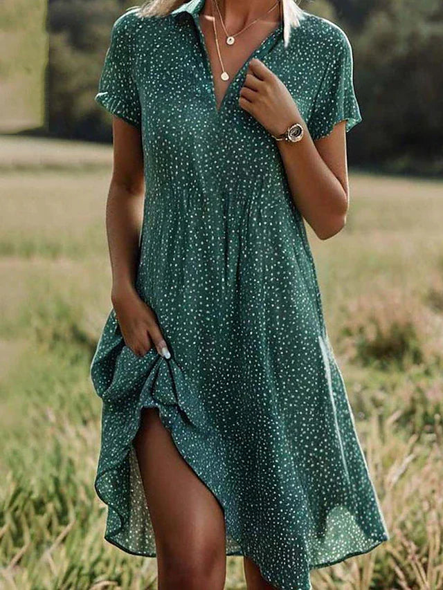 Evelyn Women's Midi Dress | Timeless Style, Effortless Comfort 0