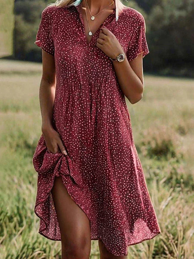 Evelyn Women's Midi Dress | Timeless Style, Effortless Comfort 1