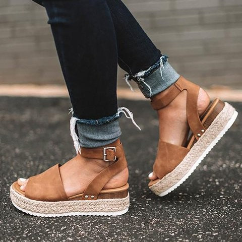 Evelyn Women's Platform Sandals | Modern Wedge Design, Comfortable Fit 1