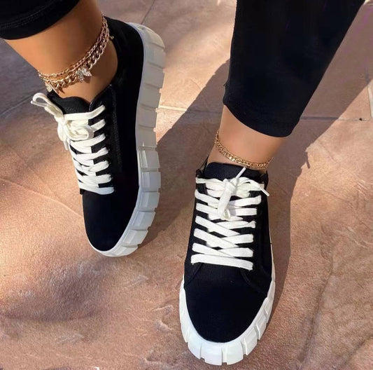 Evelyn Women's Sneakers | Thick Sole, Casual Style 1