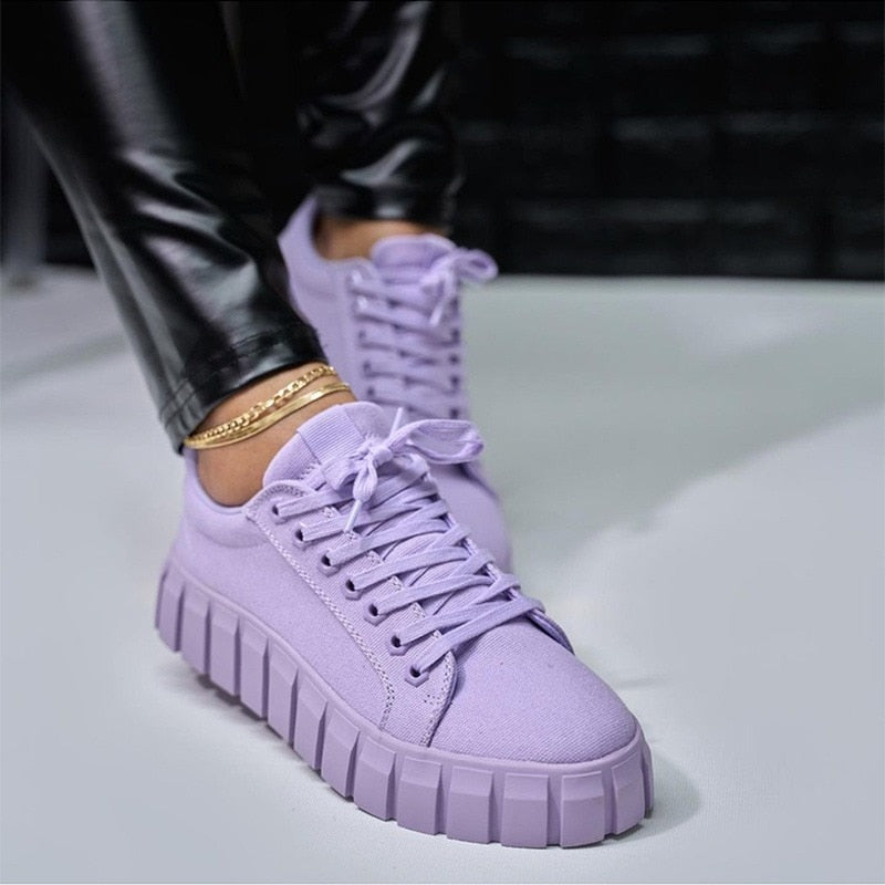 Evelyn Women's Sneakers | Thick Sole, Casual Style 4