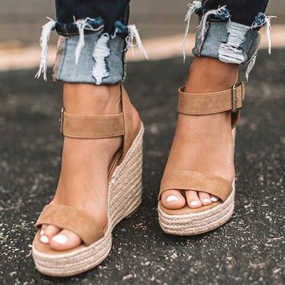 Evelyn Women's Wedge Sandals | Comfortable Open Toe Design, Stylish 0