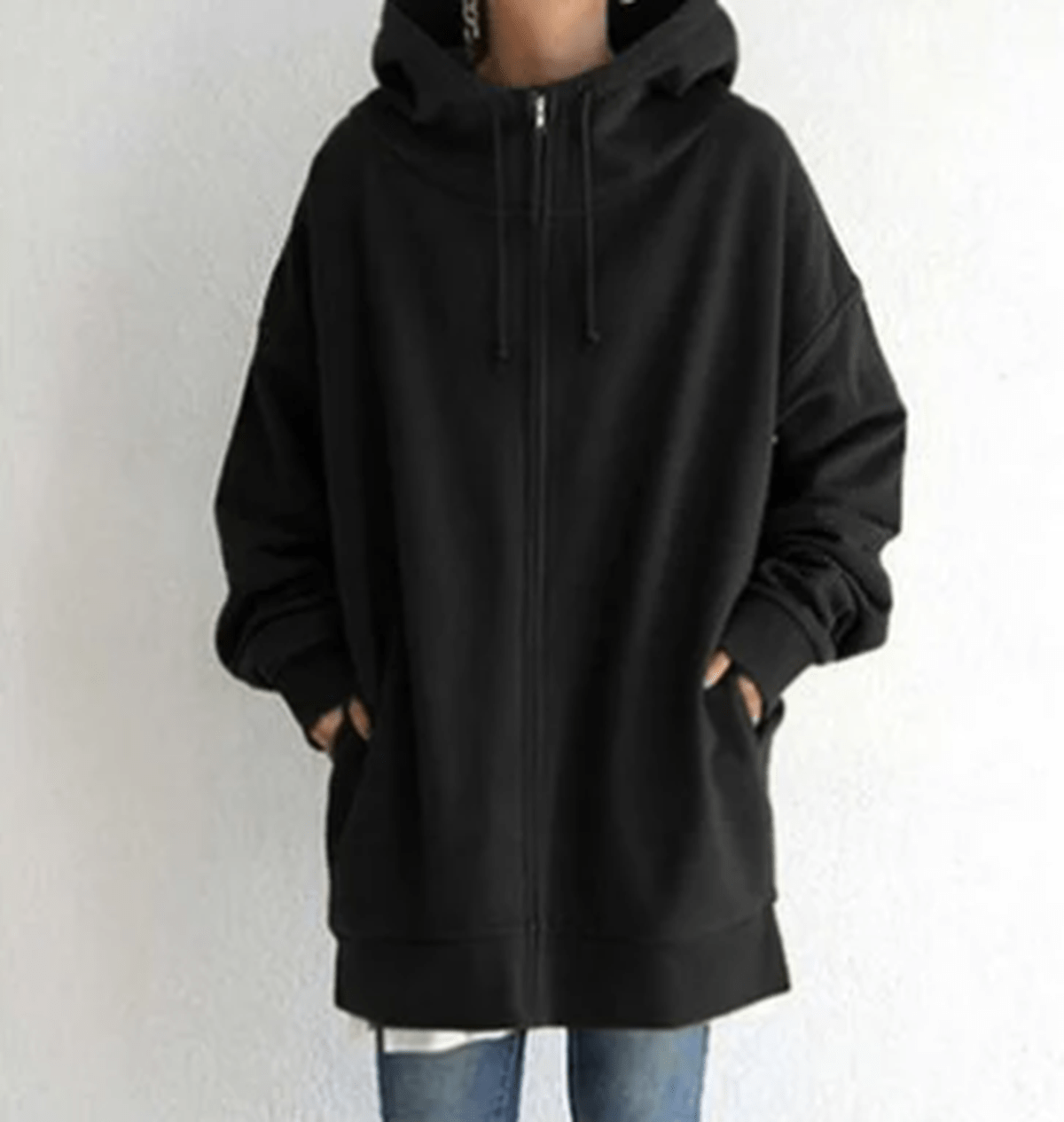 Evelyn Women's Zip-Up Hoodie | Relaxed Fit, Casual Style 4