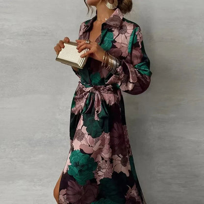 Faye Women's Maxi Dress | Floral Wrap Design, Perfect for Summer 0