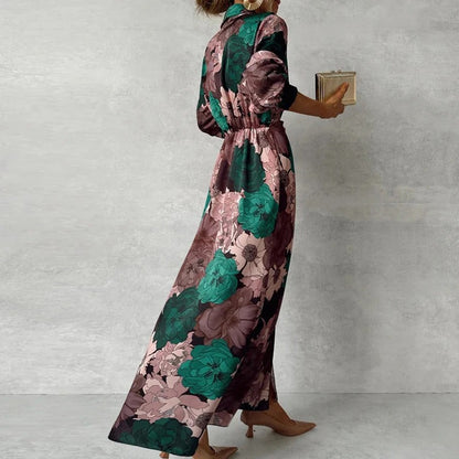 Faye Women's Maxi Dress | Floral Wrap Design, Perfect for Summer 2