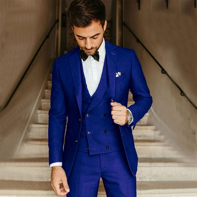 Fergus Men's Suit | Three-Piece Set, Timeless Elegance for Weddings and Formal Events 1