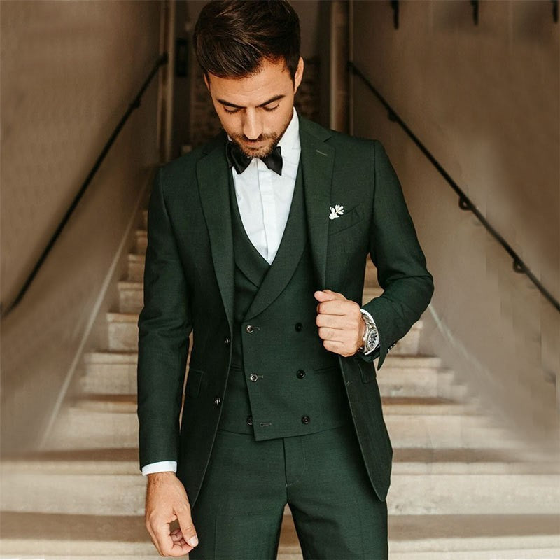 Fergus Men's Suit | Three-Piece Set, Timeless Elegance for Weddings and Formal Events 2