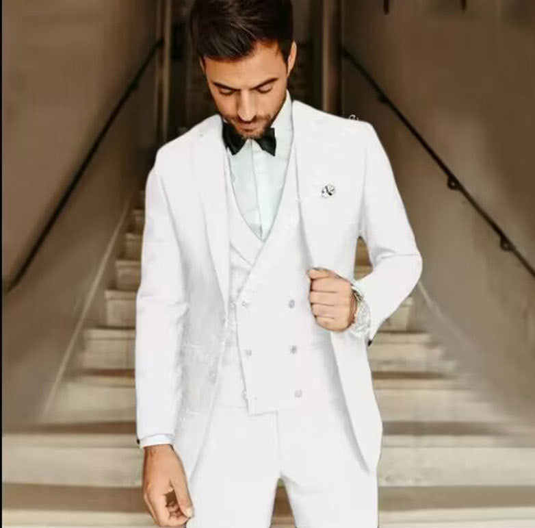 Fergus Men's Suit | Three-Piece Set, Timeless Elegance for Weddings and Formal Events 4