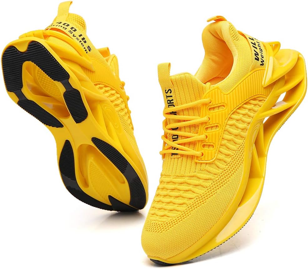 Fintan Men's Trainers | Breathable Mesh Lightweight Sneakers 6