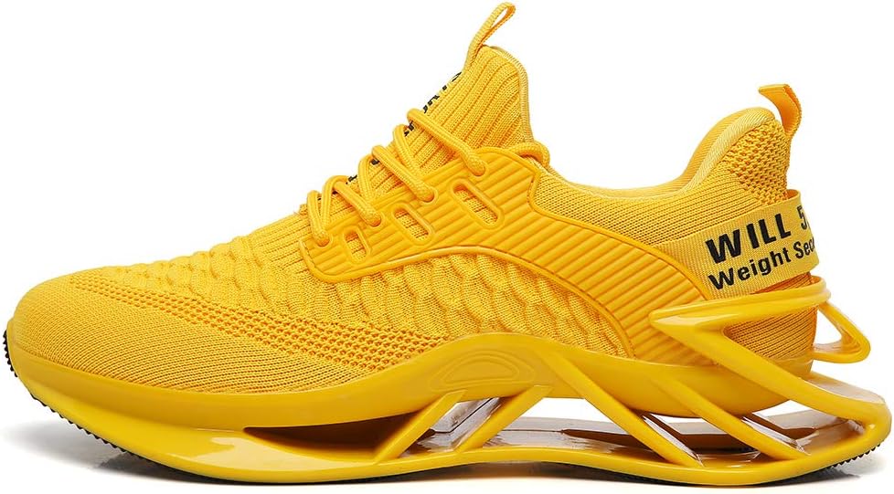 Fintan Men's Trainers | Breathable Mesh Lightweight Sneakers 7