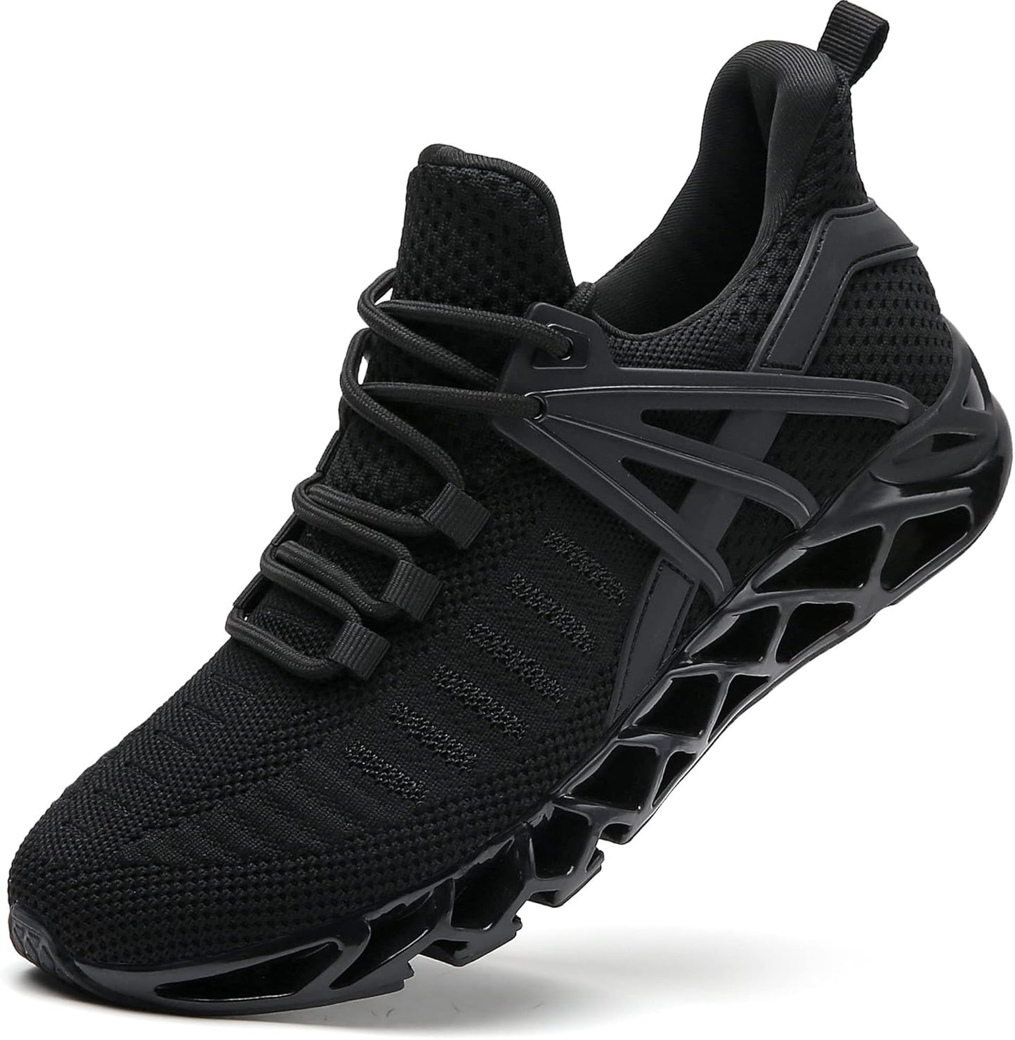 Fintan Men's Trainers | Breathable Mesh Lightweight Sneakers 9