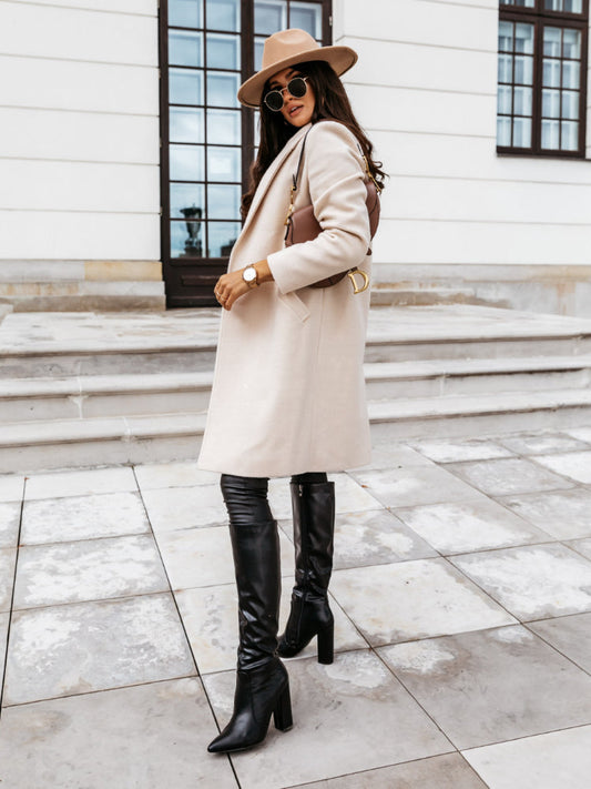 Fiona Women's Coat | Tailored Elegance, Warm and Versatile 0