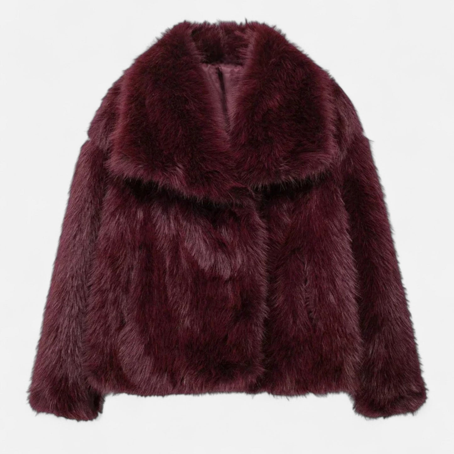 Fiona Women's Jacket | Cropped Faux Fur Design, Chic & Versatile 0