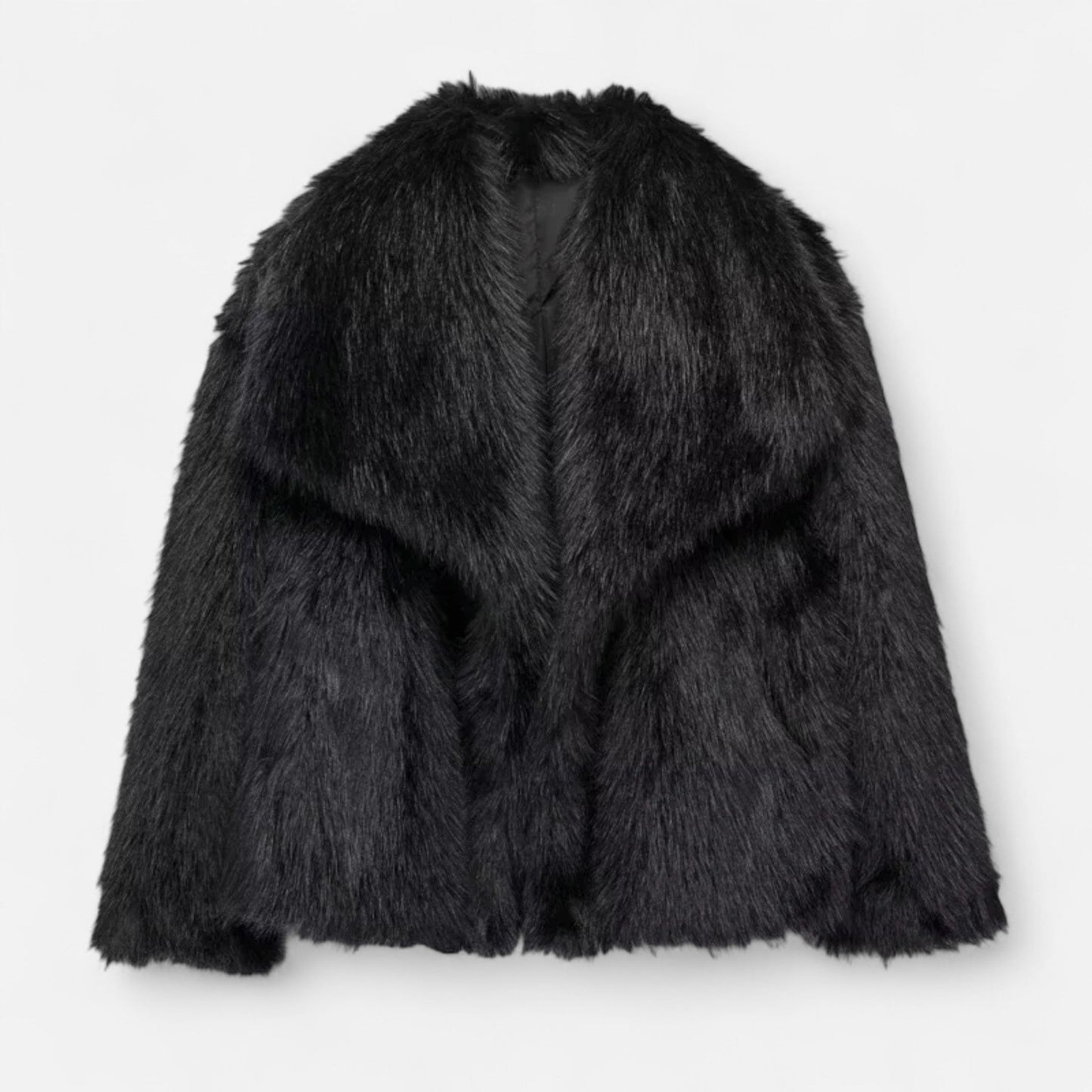 Fiona Women's Jacket | Cropped Faux Fur Design, Chic & Versatile 3