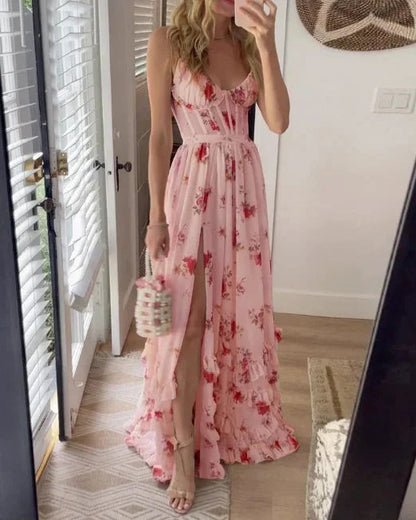Fiona Women's Maxi Dress | Floral Print, Elegant Summer Style 2