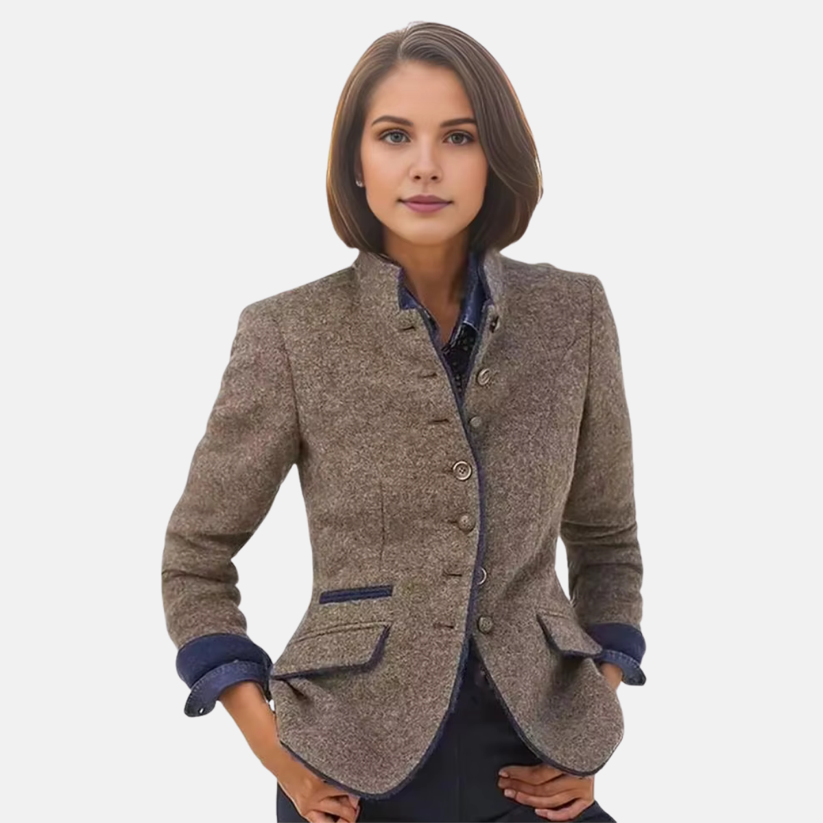 Florence Women's Black Blazer | Tailored Fit, Versatile Style 0