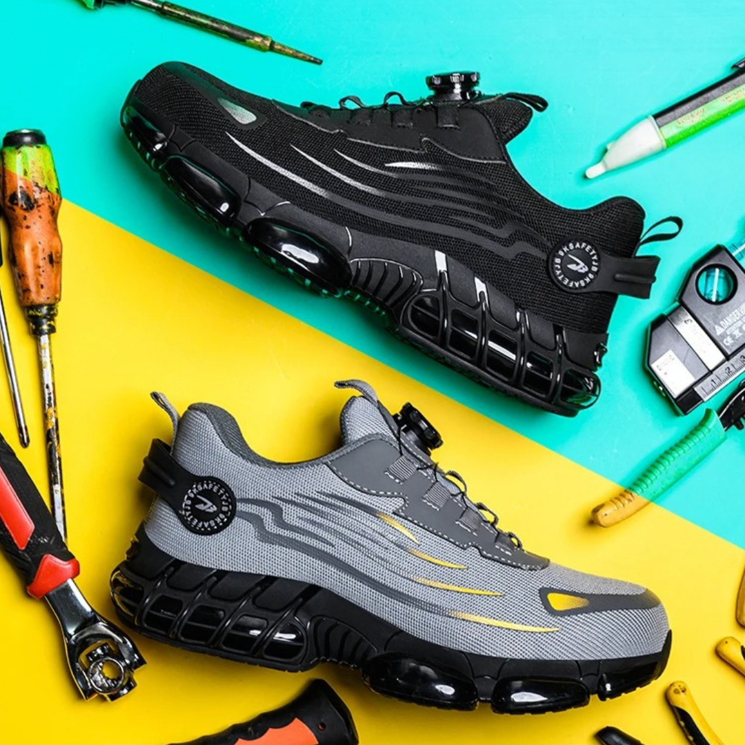 Flyknit Safety Shoes for Men | Steel Toe Protection, Lightweight 3