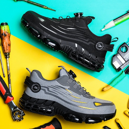 Flyknit Safety Shoes for Men | Steel Toe Protection, Lightweight 3