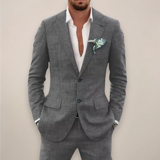 Frederick Men's Suit Set | Notch Lapel, Elegant Spring Style 0