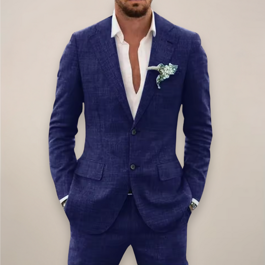 Frederick Men's Suit Set | Notch Lapel, Elegant Spring Style 1