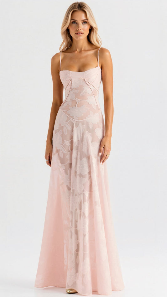 Gala Women's Maxi Dress | Elegant Bustier Style for Evening Events 1