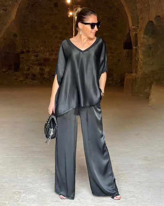 Gala Women's Two-Piece Set | Elegant Relaxed Fit 1